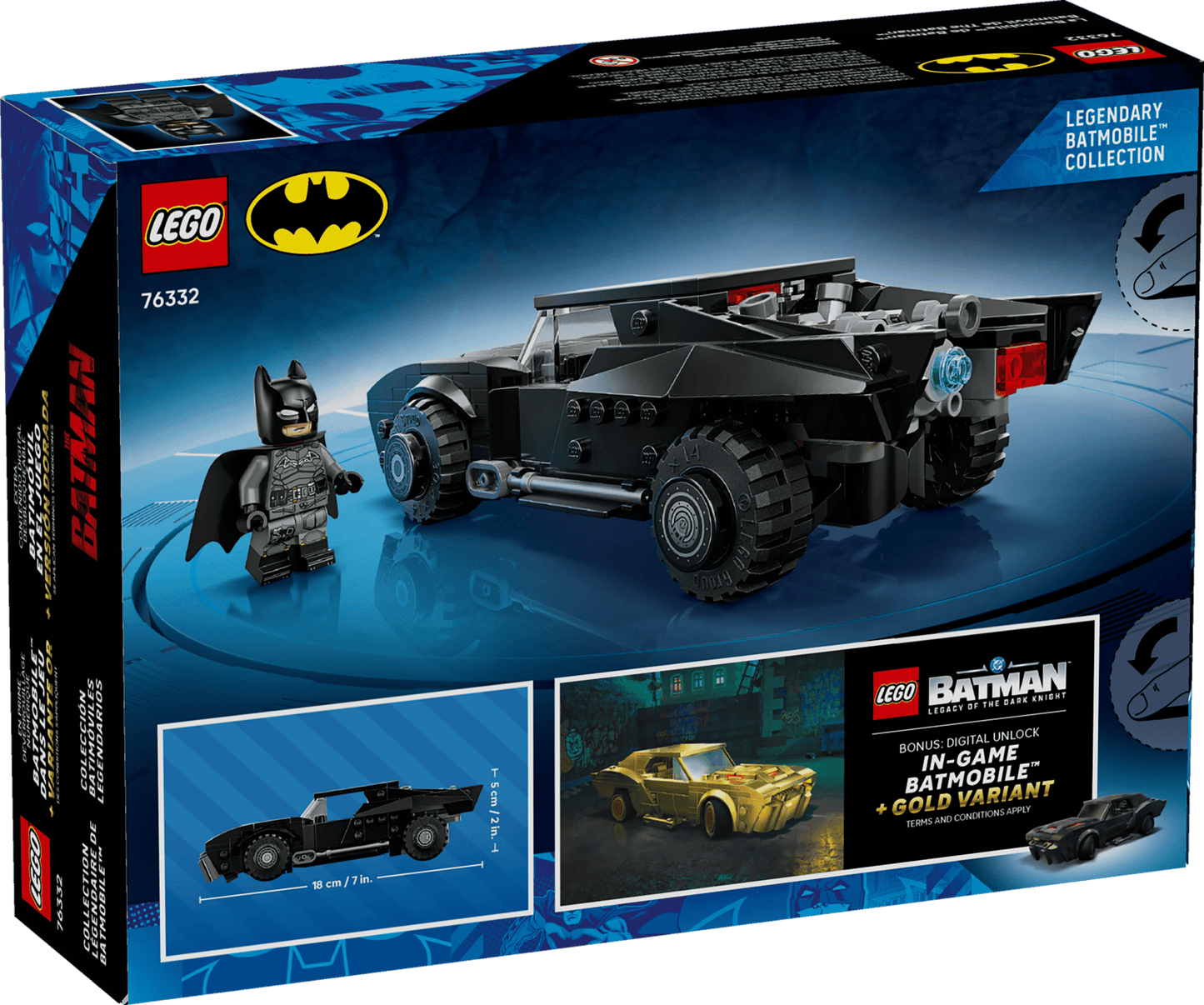 LEGO Speed Champions The Batman™ Batmobile™ #76332