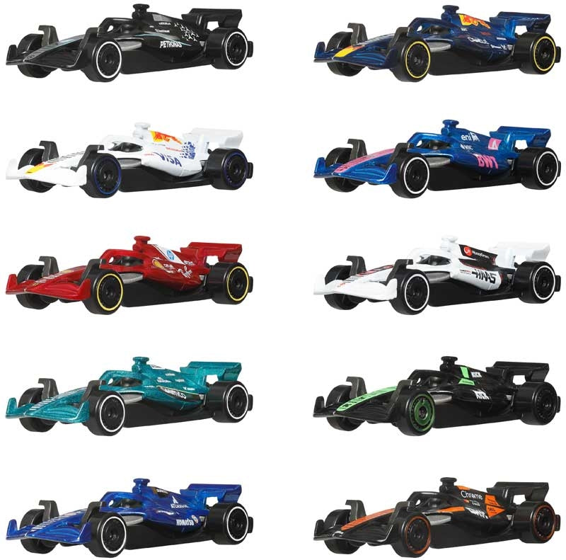Formula 1 2025 Race Team Die-Cast Cars 10 PACK