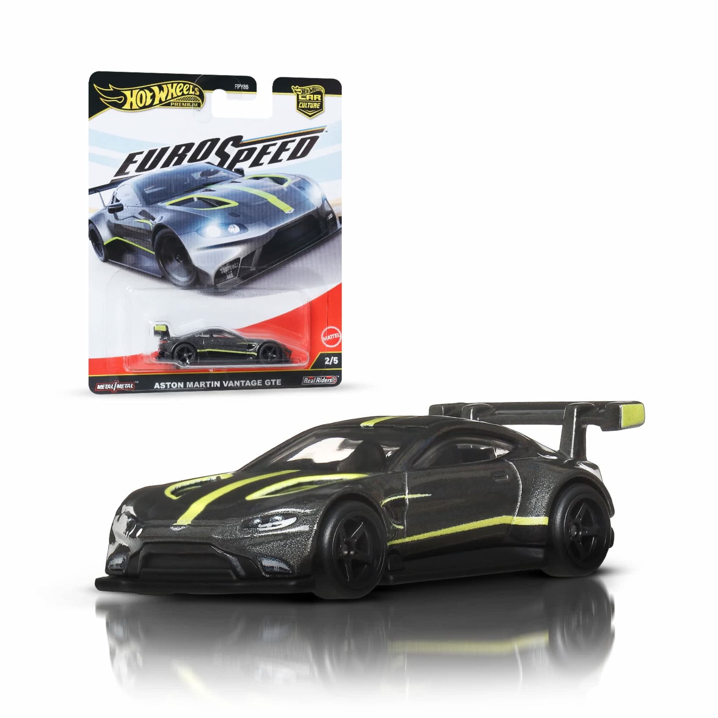 Hot Wheels Premium Car Culture EuroSpeed Aston Martin Vantage GTE