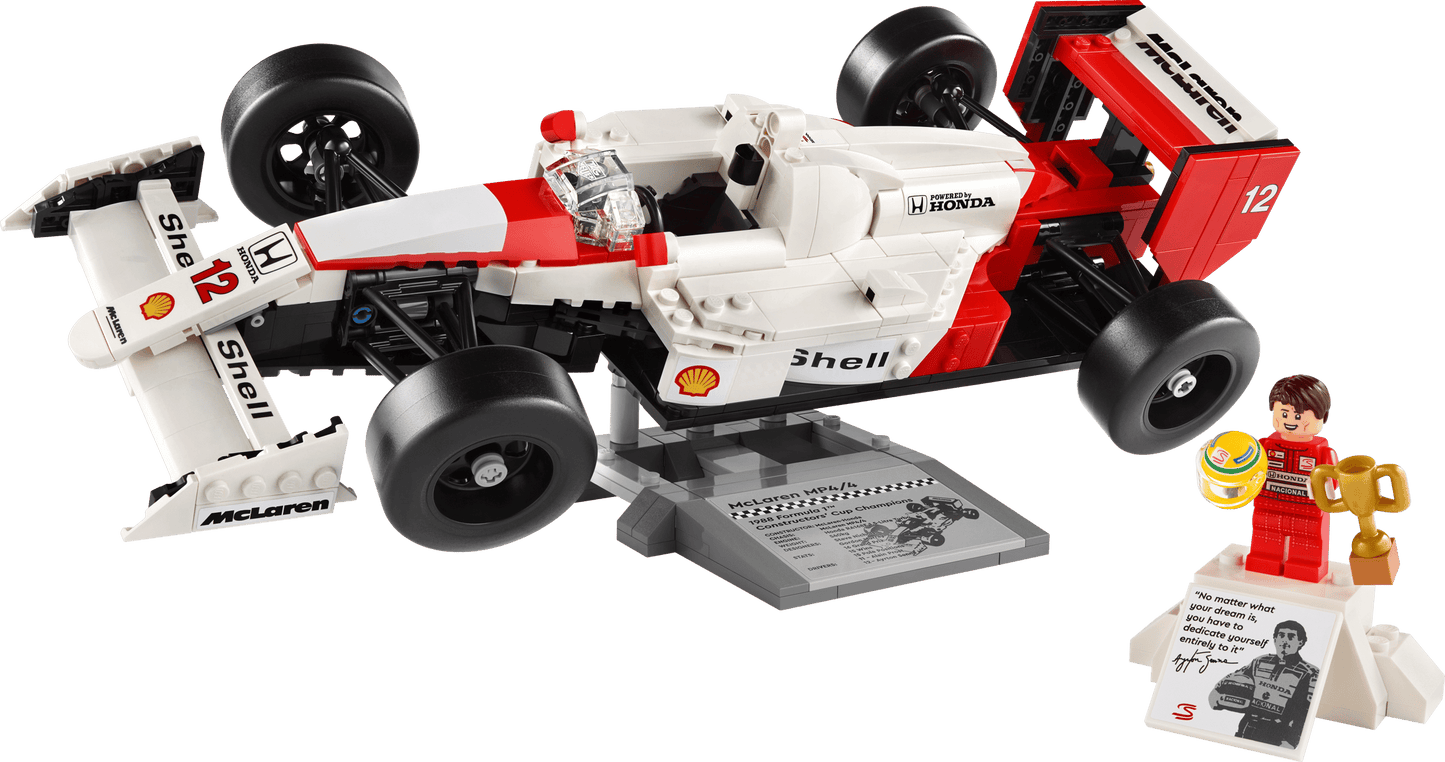 LEGO Icons McLaren MP4/4 & Ayrton Senna F1 Car