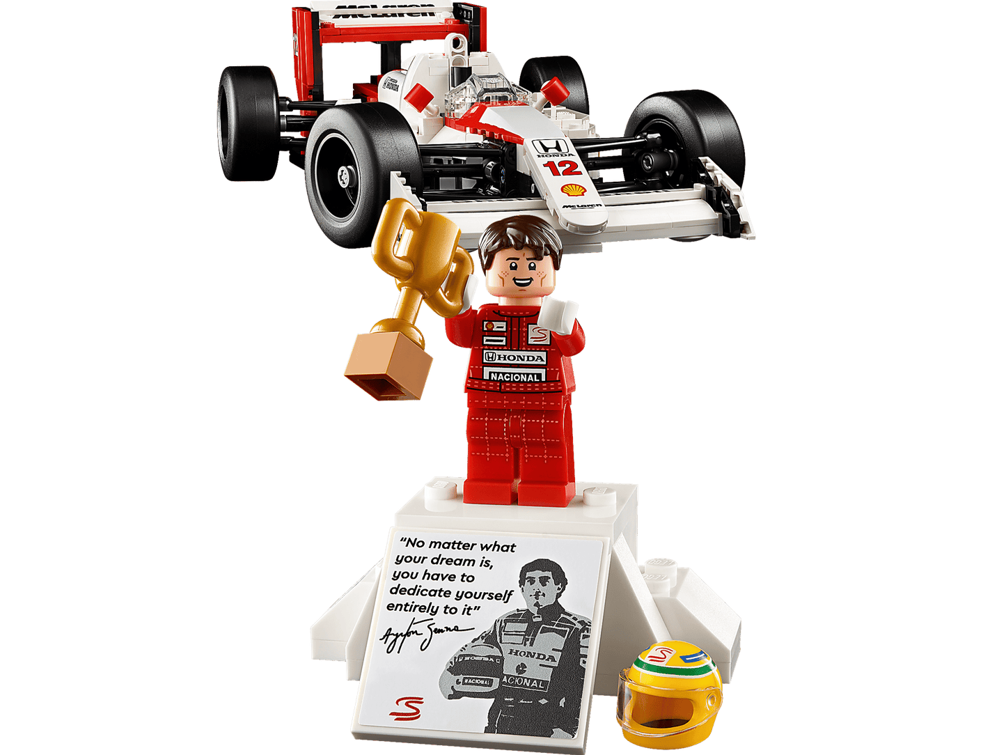 LEGO Icons McLaren MP4/4 & Ayrton Senna F1 Car
