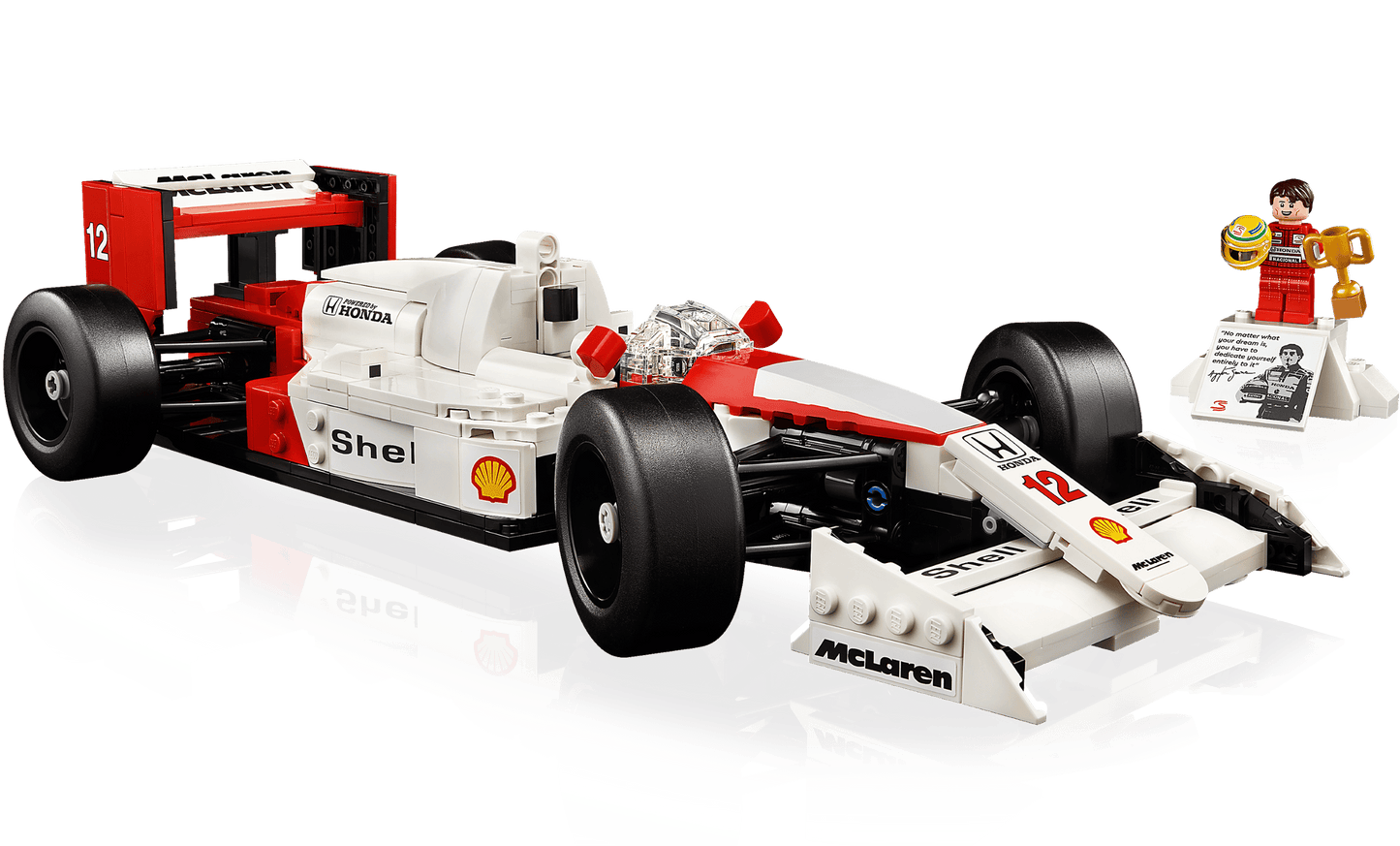LEGO Icons McLaren MP4/4 & Ayrton Senna F1 Car