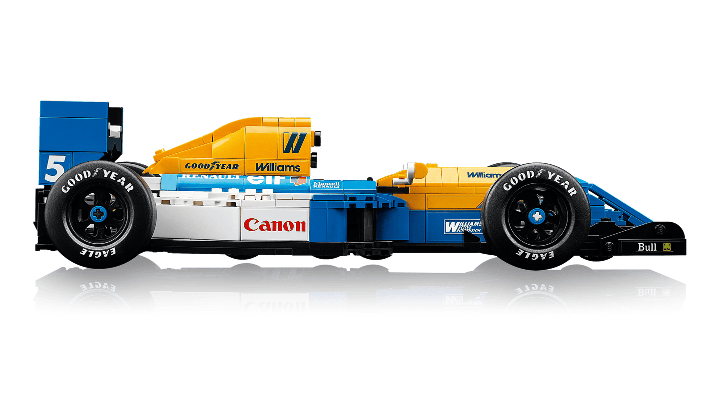 LEGO Icons Williams Racing FW14B & Nigel Mansell F1 Car