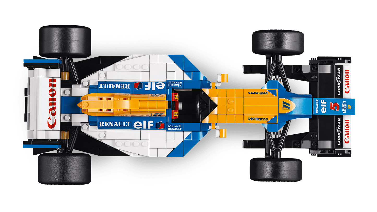 LEGO Icons Williams Racing FW14B & Nigel Mansell F1 Car