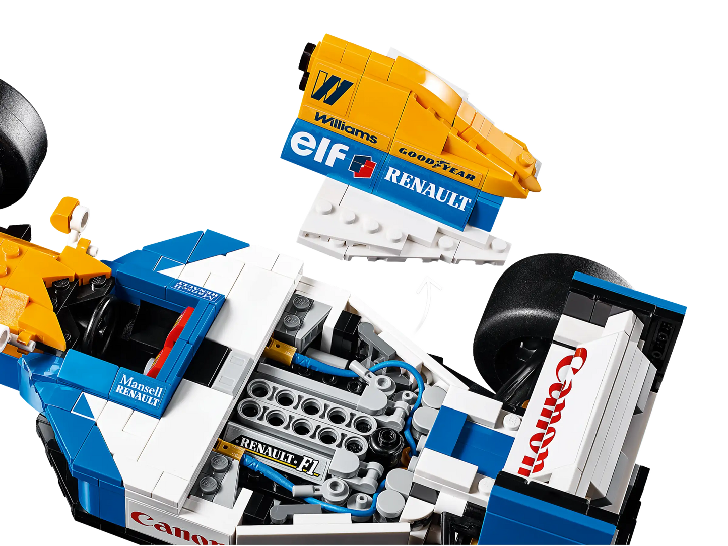 LEGO Icons Williams Racing FW14B & Nigel Mansell F1 Car