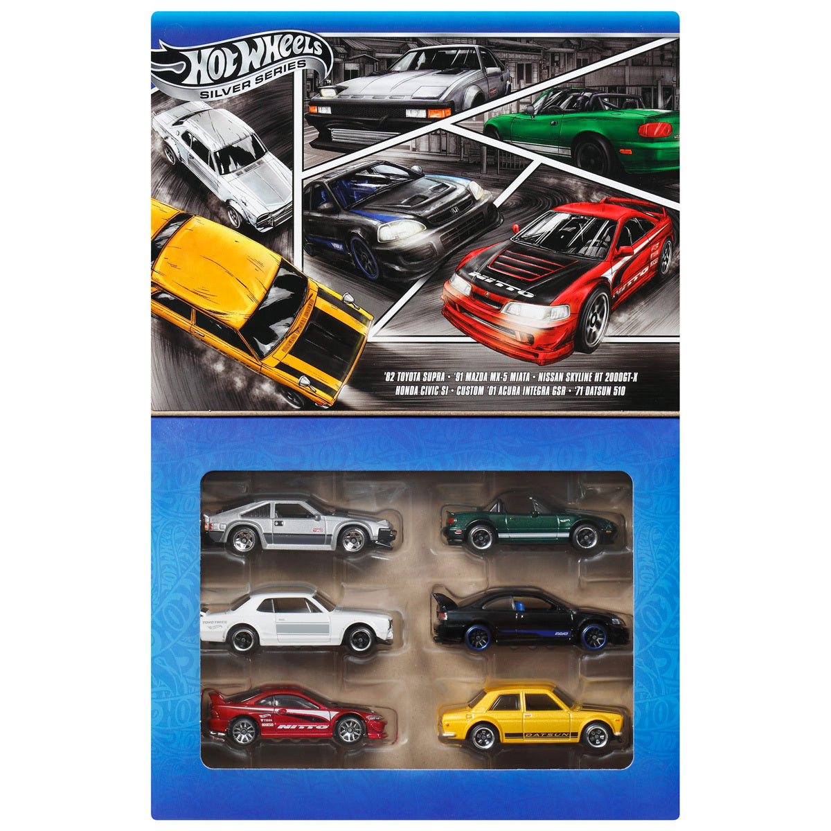 Hot Wheels JDM Streets of Japan Vehicle 6 Pack