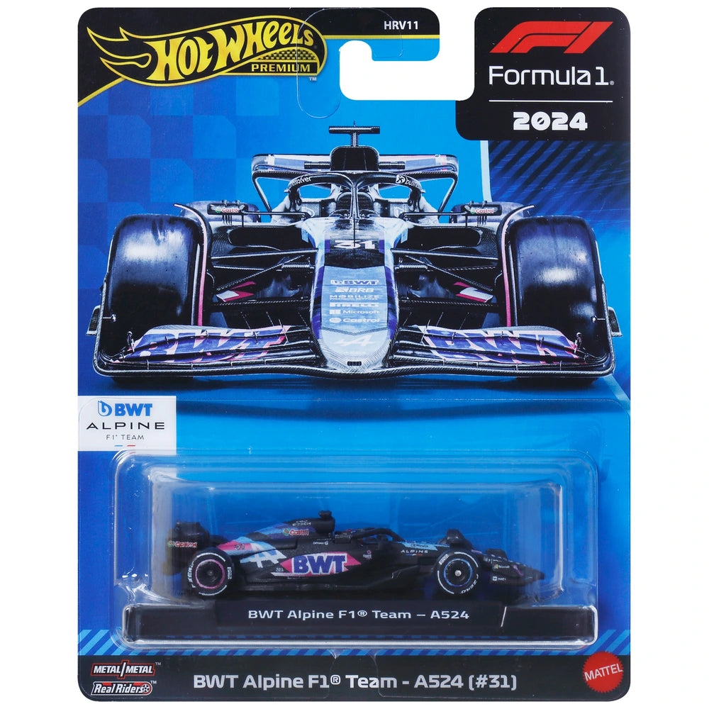 Hot Wheels Premium Formula 1® Set (2024) 16 Cars Included