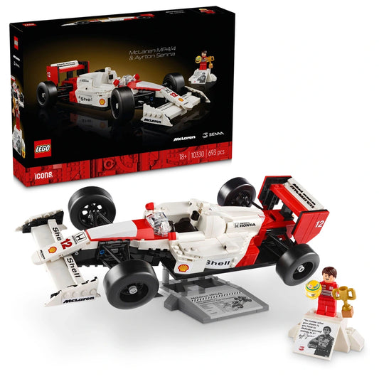 LEGO Icons McLaren MP4/4 & Ayrton Senna F1 Car