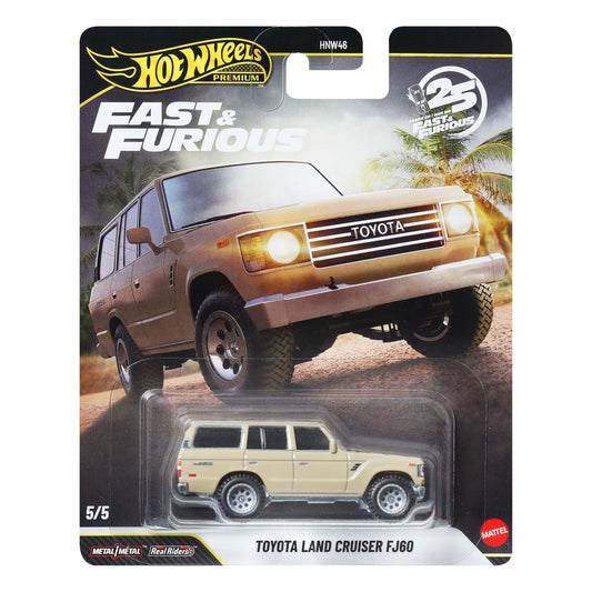 Hot Wheels Premium Fast & Furious Toyota Land Cruiser FJ60