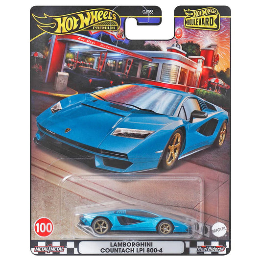 Hot Wheels Premium Boulevard Lamborghini Countach LPI 800-4