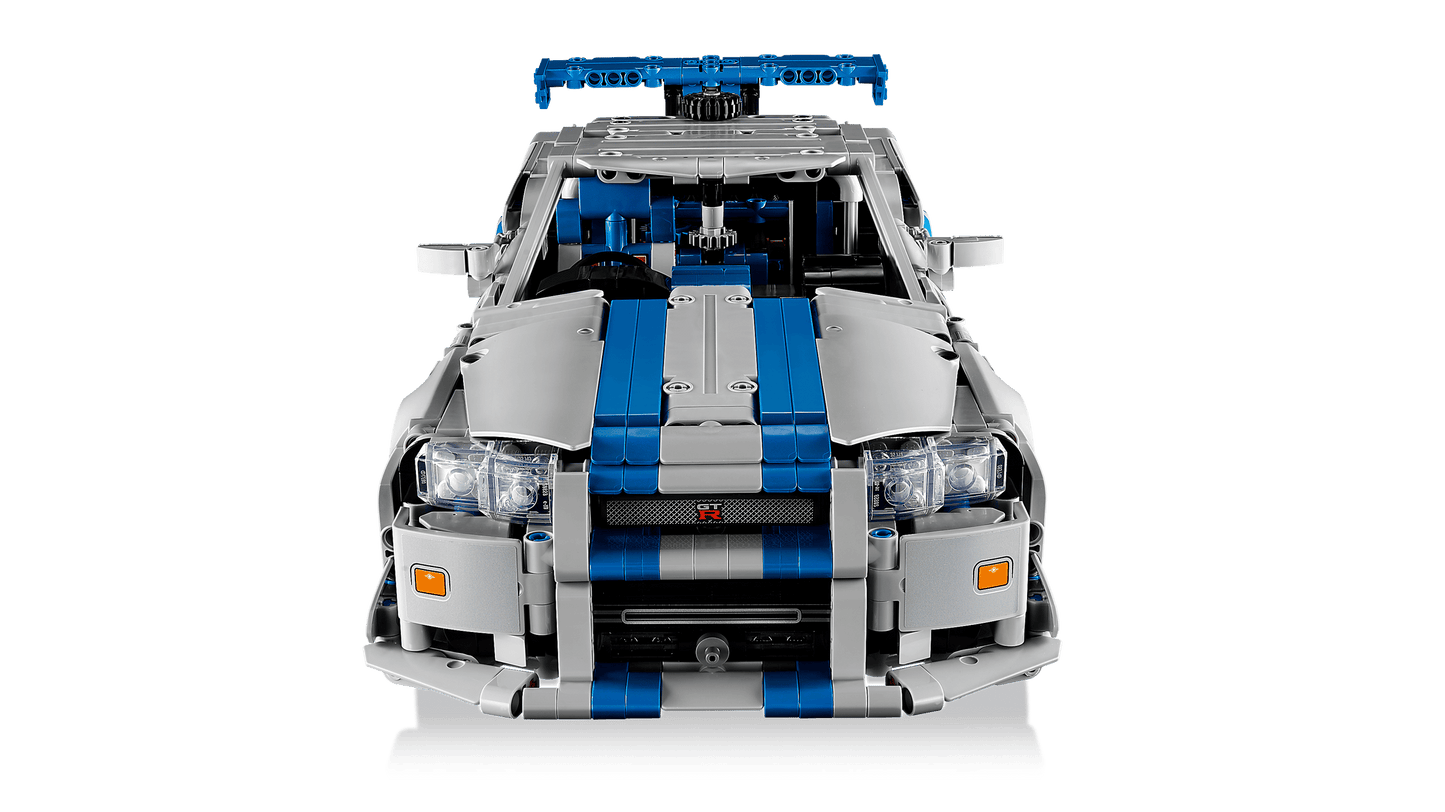 2 Fast 2 Furious Nissan Skyline GT-R (R34) LEGO TECHNIC