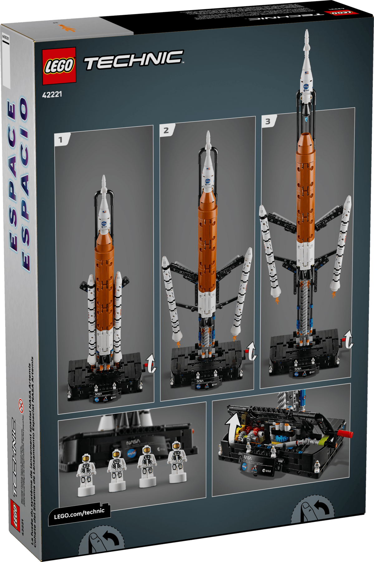 LEGO TECHNIC NASA Artemis Space Launch System Rocket #42221