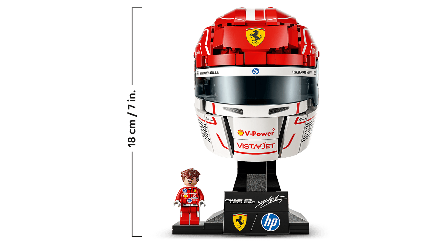 LEGO Editions Scuderia Ferrari HP Charles Leclerc Helmet 43014