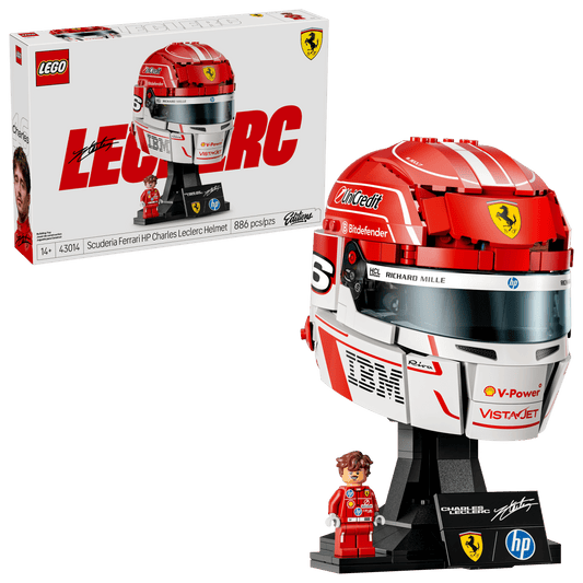 LEGO Editions Scuderia Ferrari HP Charles Leclerc Helmet 43014