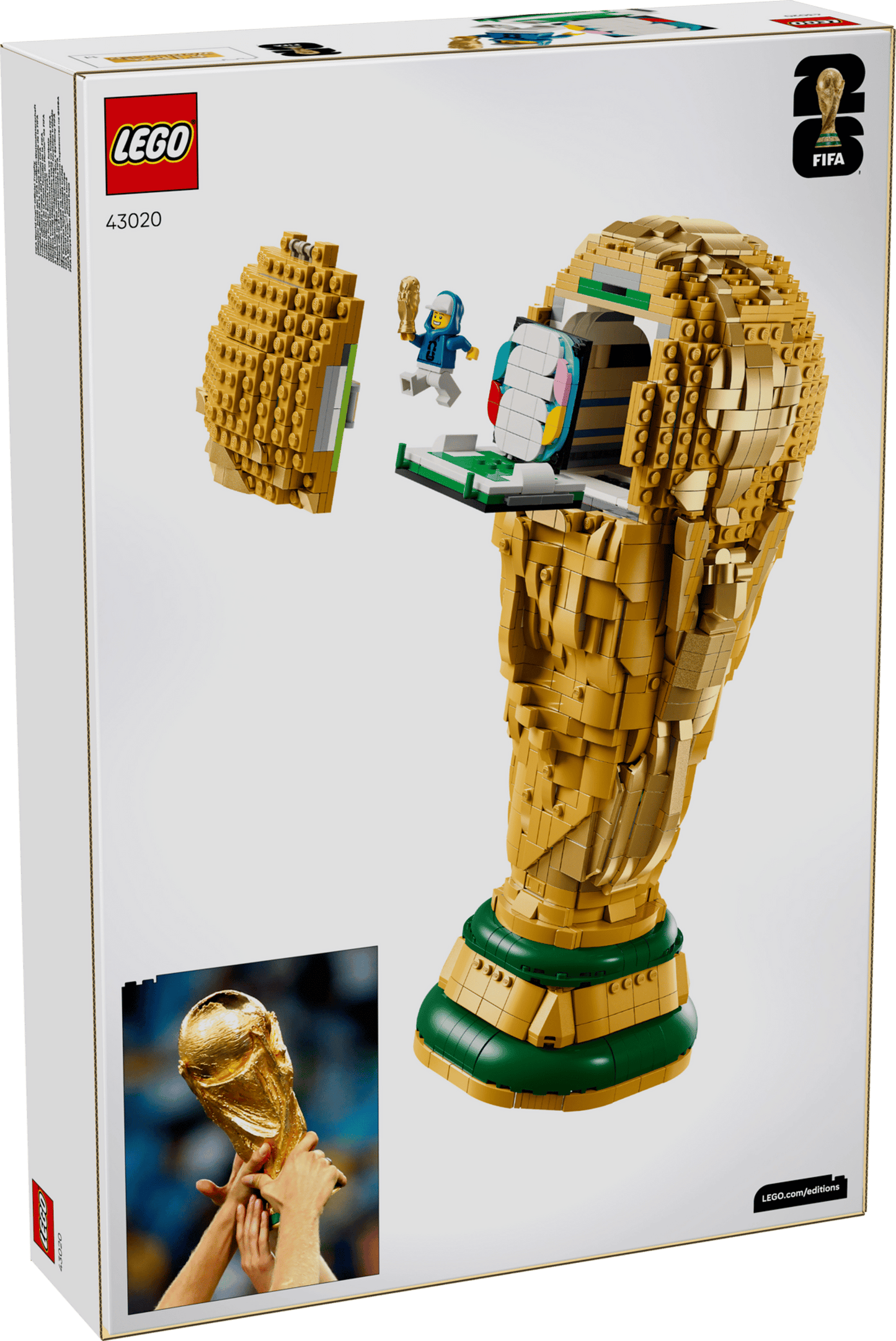 LEGO Editions FIFA World Cup Official Trophy 43020