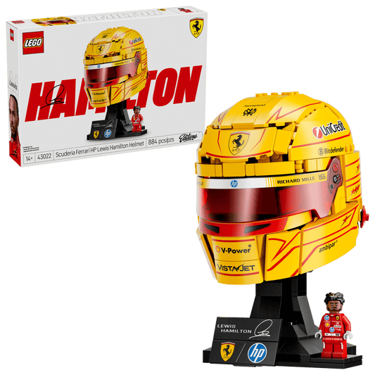 LEGO Editions Scuderia Ferrari HP Lewis Hamilton Helmet 43022