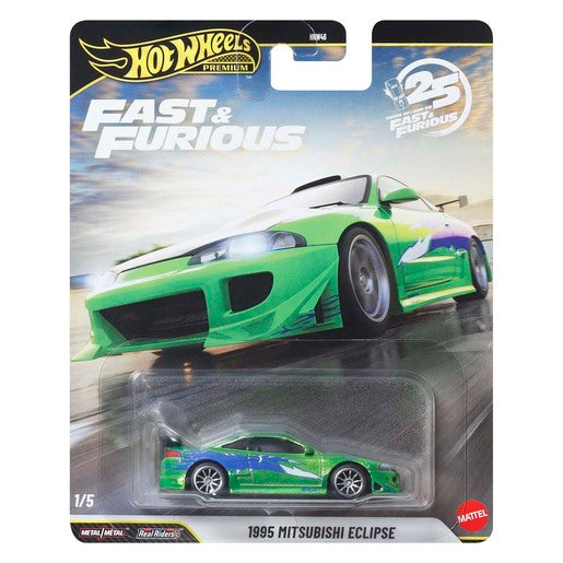 Hot Wheels Premium Fast & Furious 1995 Mitsubishi Eclipse Car
