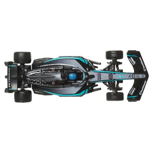 Hot Wheels Premium Mercedes-AMG PETRONAS Formula 1® 2025 Team of Russell And Antonelli 2 Pack Car #63 and #12