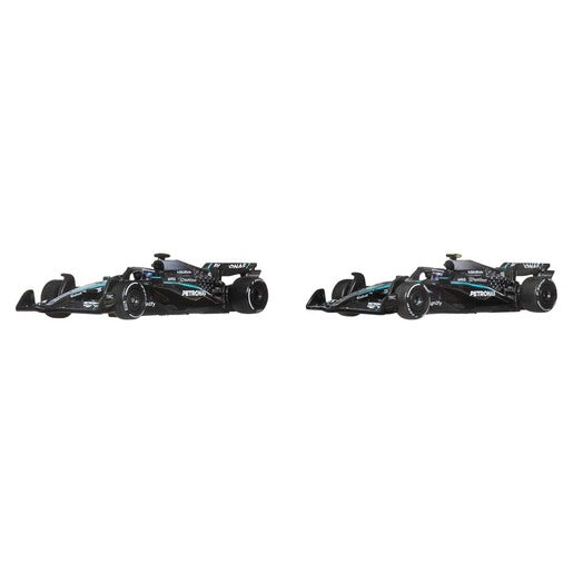 Hot Wheels Premium Mercedes-AMG PETRONAS Formula 1® 2025 Team of Russell And Antonelli 2 Pack Car #63 and #12