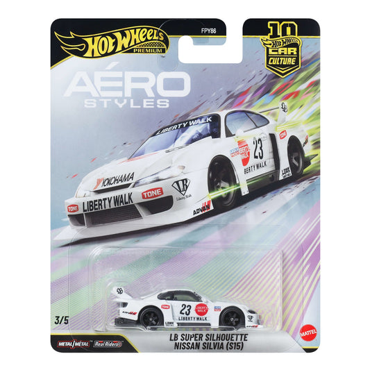 Hot Wheels Premium Car Culture Aéro Styles LB Super Silhouette Nissan Silvia (S15)