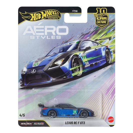Hot Wheels Premium Car Culture Aéro Styles Lexus RC F GT3