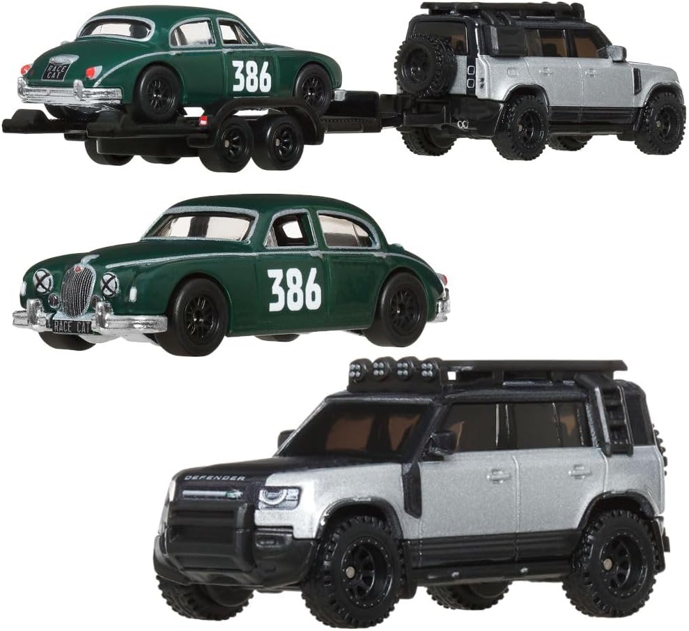 Hot Wheels Premium Team Transport 2023 Land Rover Defender 110