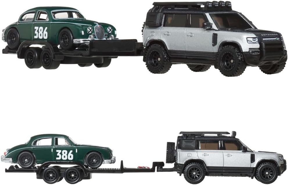 Hot Wheels Premium Team Transport 2023 Land Rover Defender 110