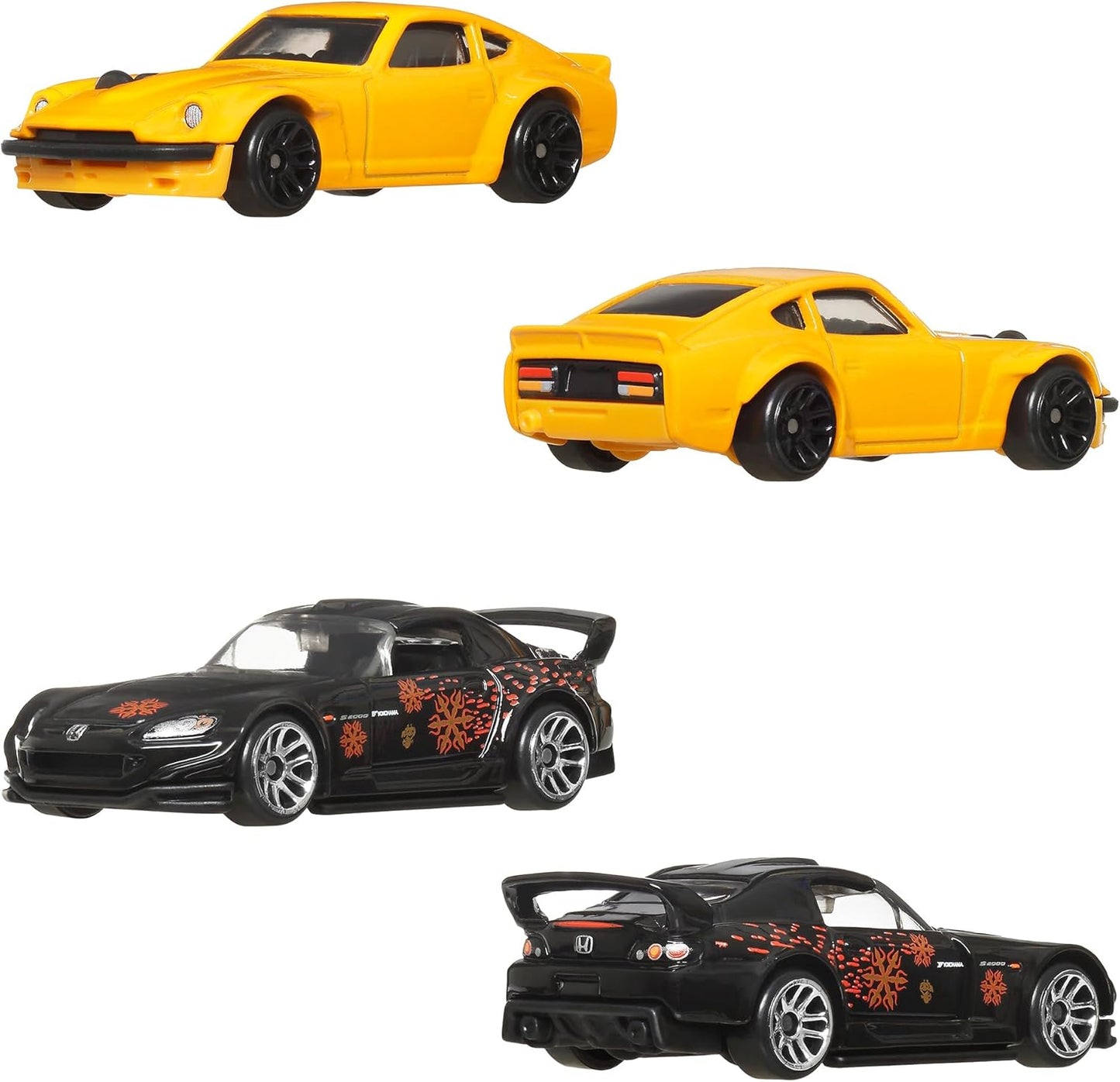 Hot Wheels Fast & Furious Silver Series 10 Car Set Die-cast Collection