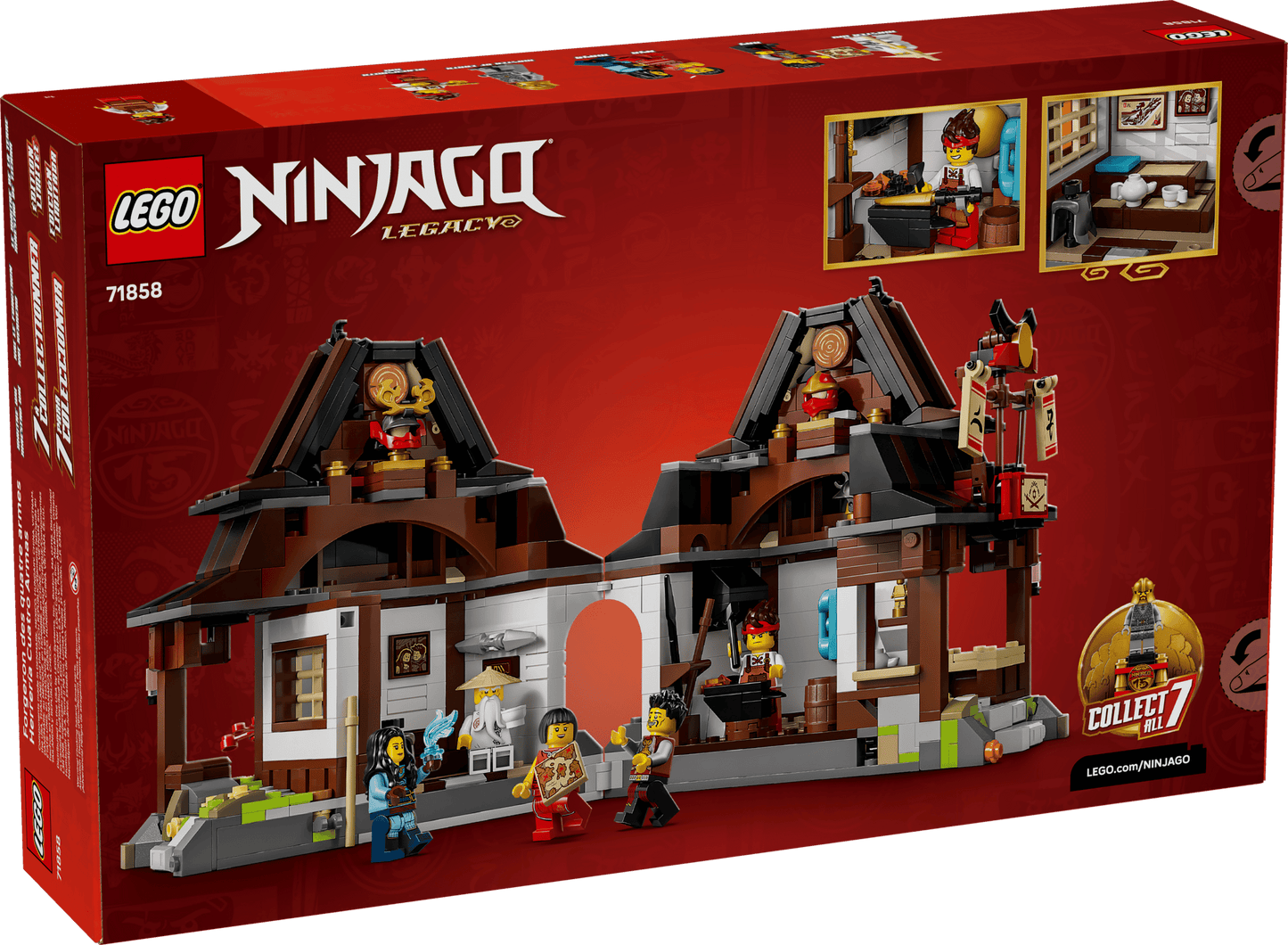 LEGO NINJAGO Four Weapons Blacksmith 15th Anniversary #71858