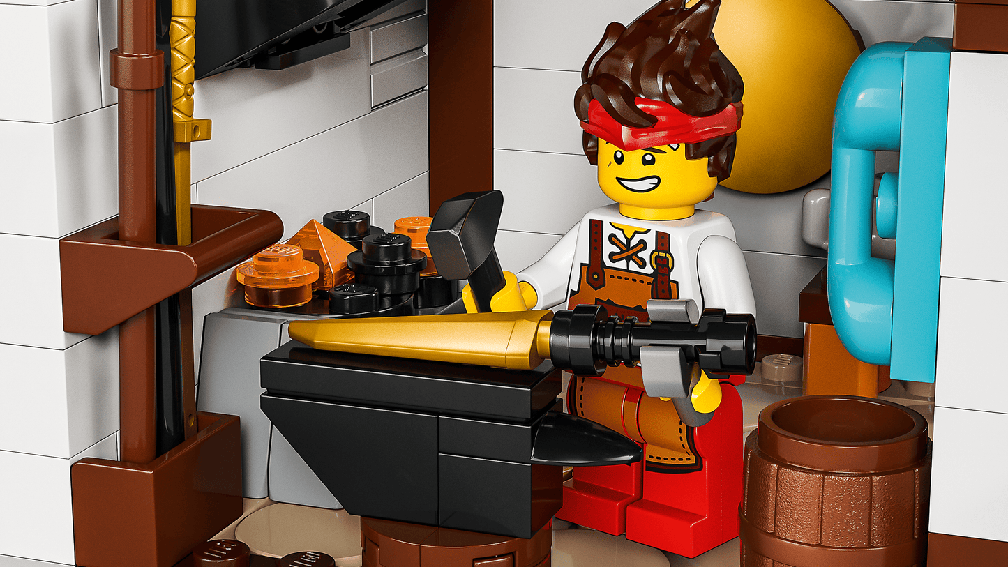LEGO NINJAGO Four Weapons Blacksmith 15th Anniversary #71858