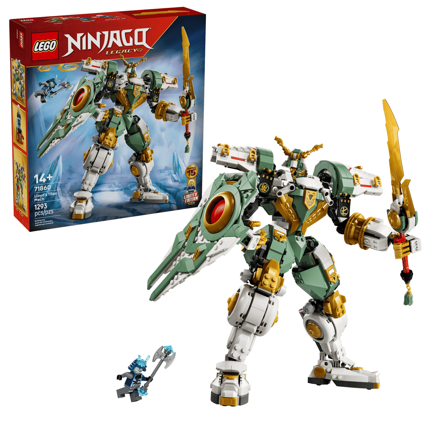 LEGO® NINJAGO Lloyd’s Titan Mech 15th Anniversary #71860