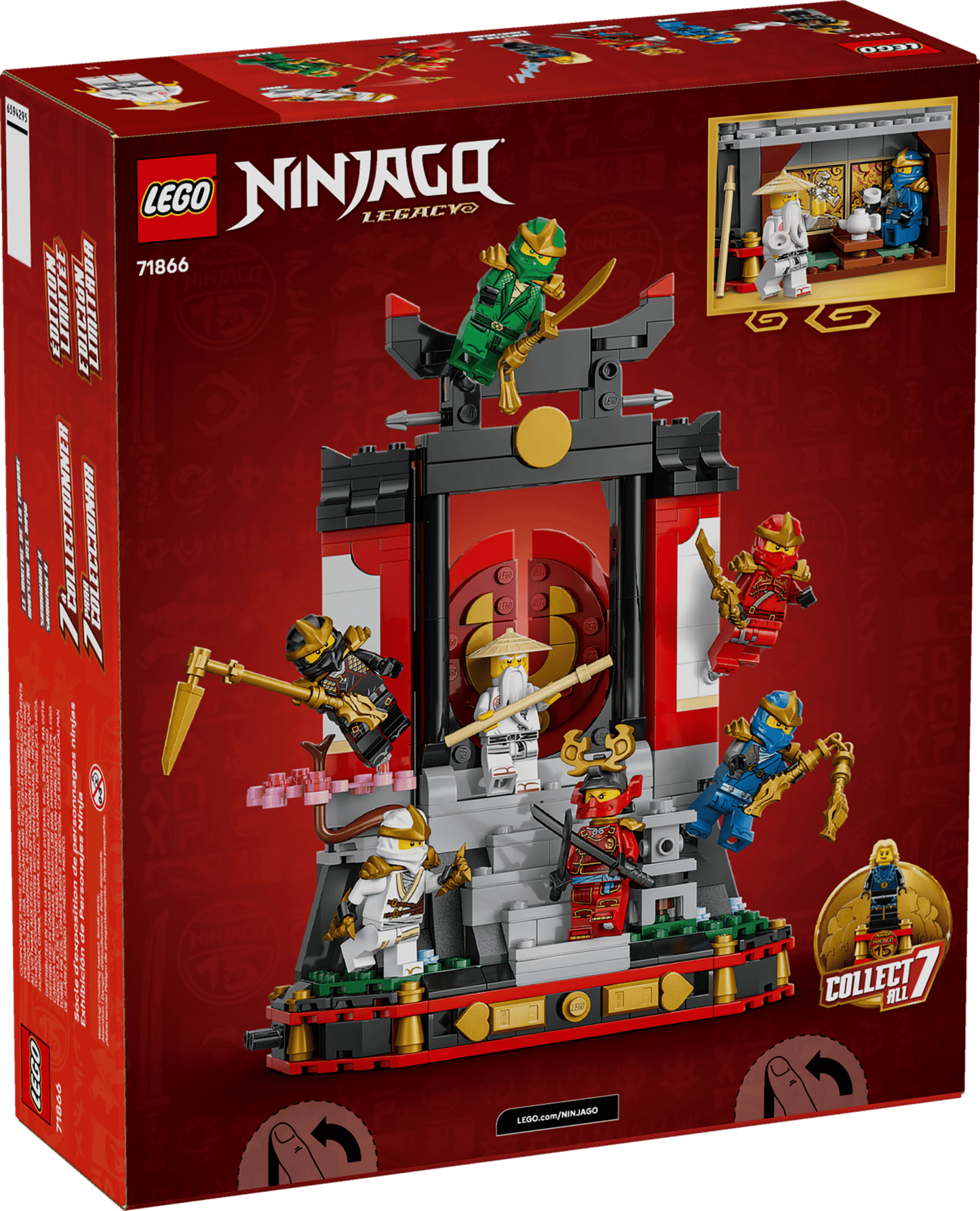 LEGO NINJAGO Ninja Character Display 15th Anniversary #71866