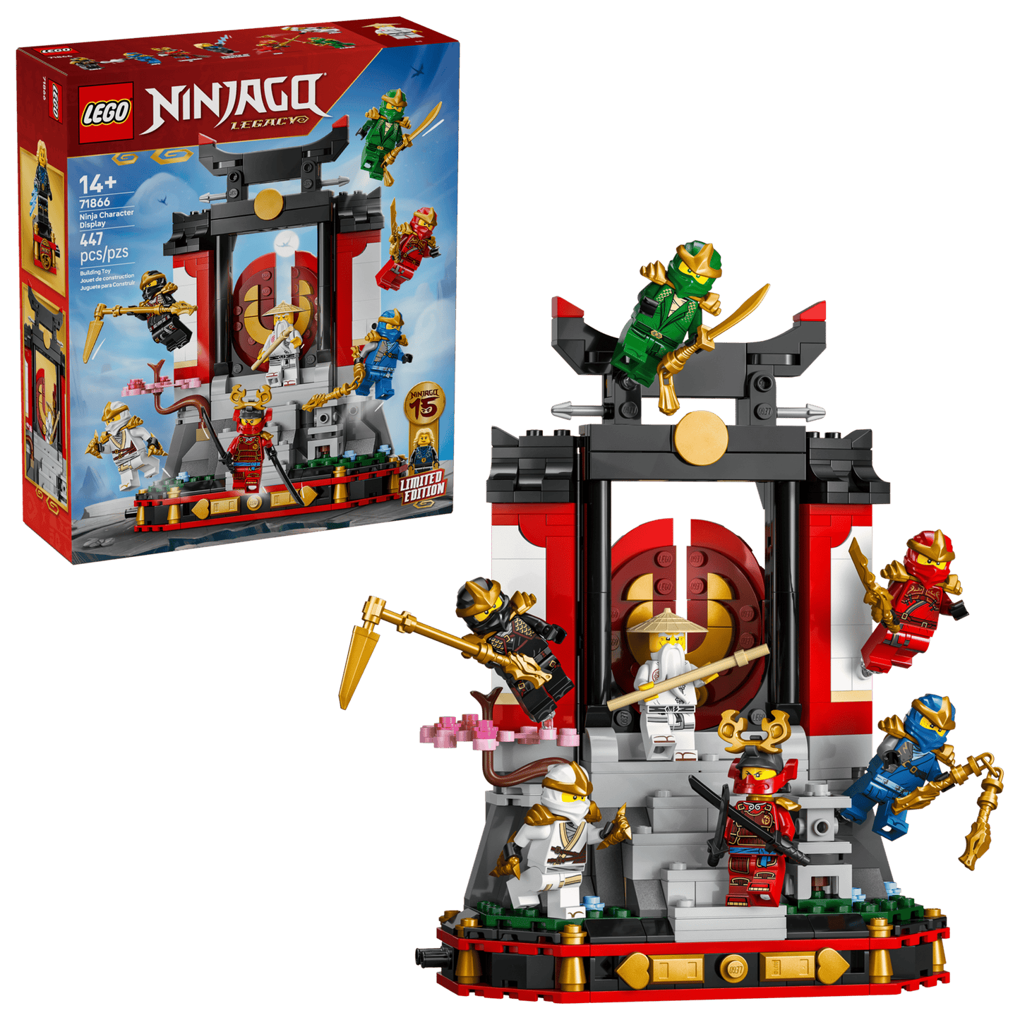 LEGO NINJAGO Ninja Character Display 15th Anniversary #71866