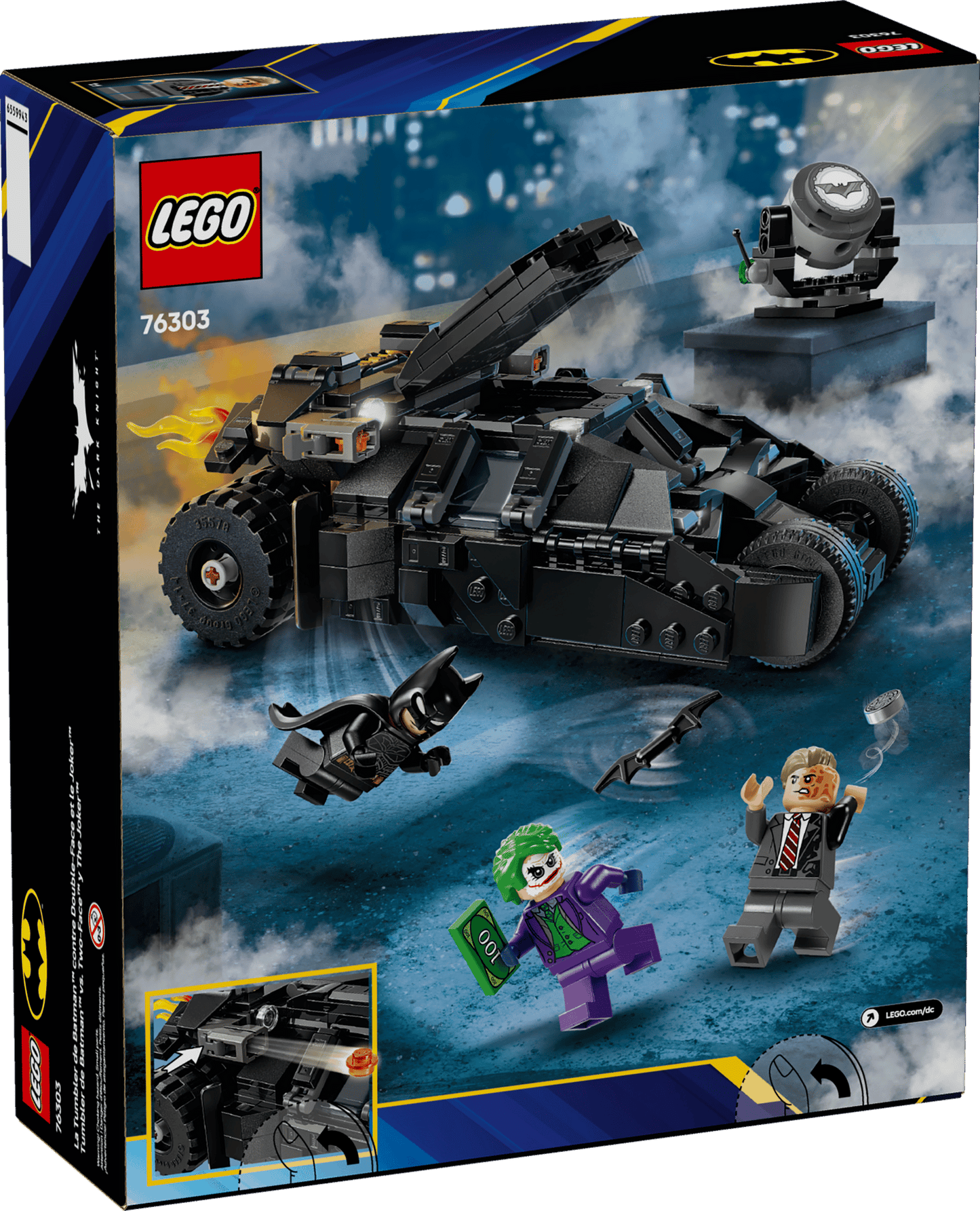 LEGO® DC Batman Tumbler vs. Two-Face & The Joker #76303