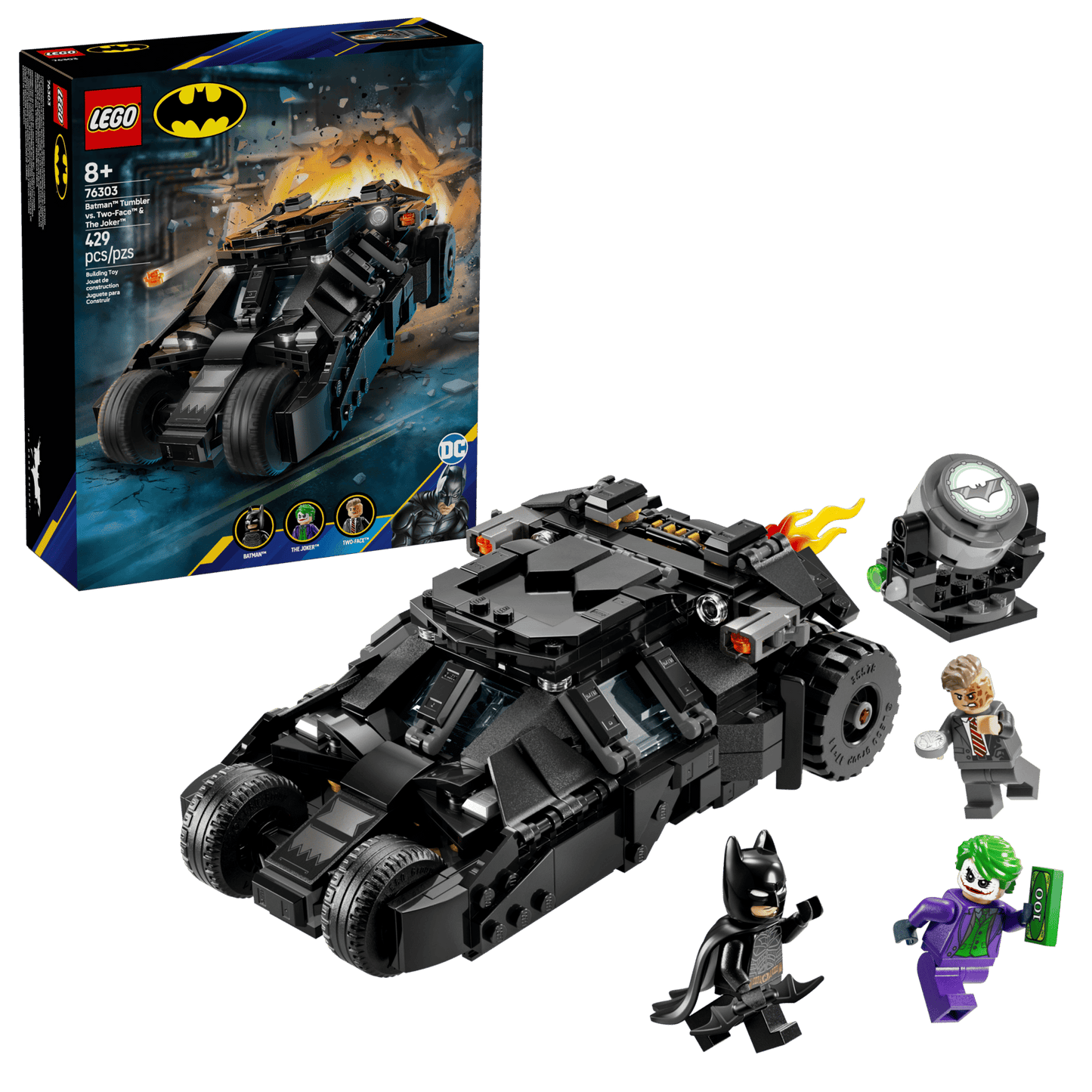 LEGO® DC Batman Tumbler vs. Two-Face & The Joker #76303