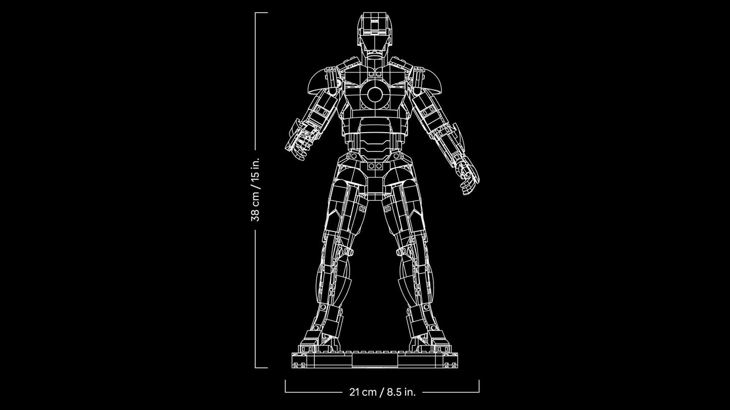 LEGO Marvel Iron Man Mark 3 Collectors' Edition #76344