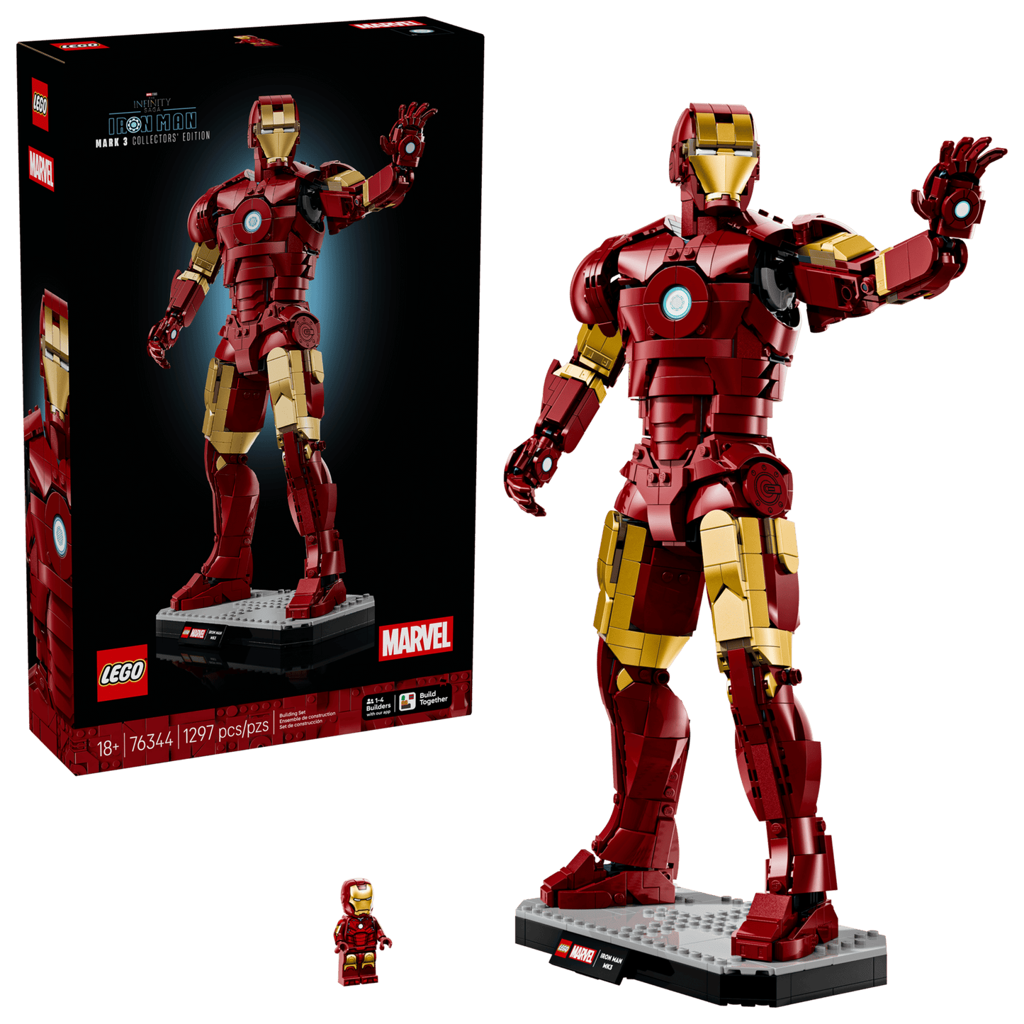 LEGO Marvel Iron Man Mark 3 Collectors' Edition #76344