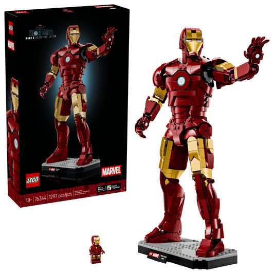 LEGO Marvel Iron Man Mark 3 Collectors' Edition #76344