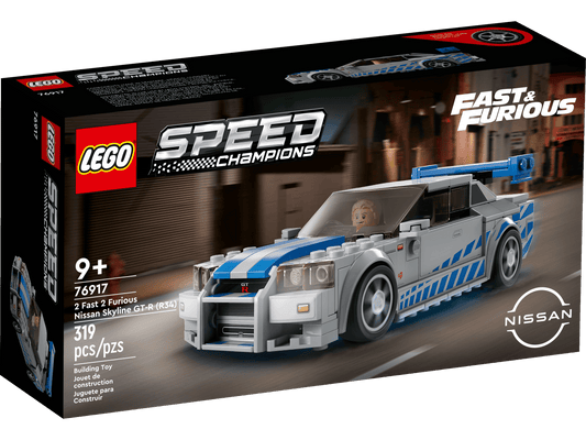Nissan Skyline GT-R (R34) Car LEGO Speed Champions