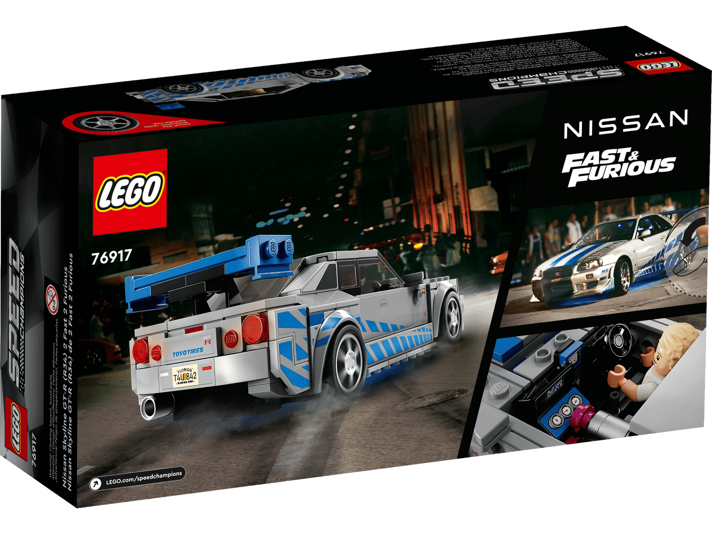 Nissan Skyline GT-R (R34) Car LEGO Speed Champions