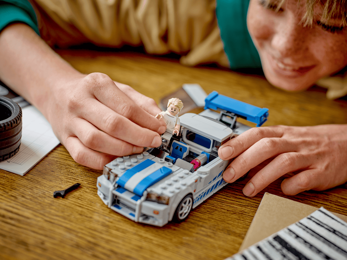 Nissan Skyline GT-R (R34) Car LEGO Speed Champions