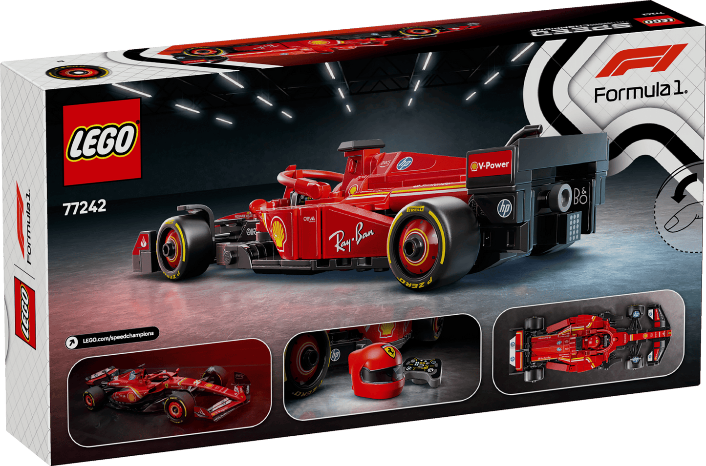 Ferrari SF-24 F1 Race Car LEGO Speed Champions