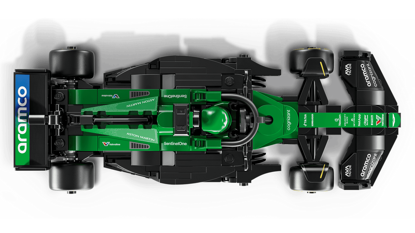 Aston Martin Aramco F1 AMR24 Race Car LEGO Speed Champions