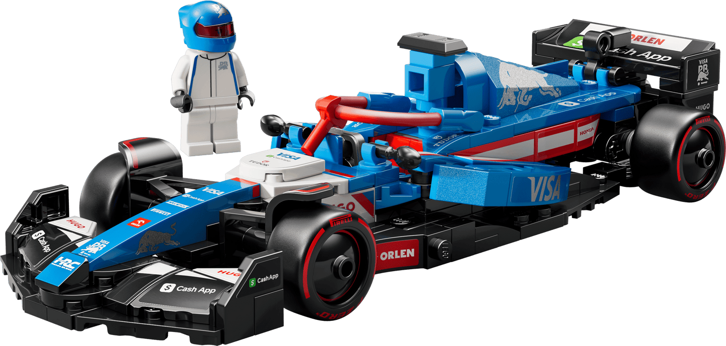 Visa RB F1 Racing Bulls Race Car LEGO Speed Champions