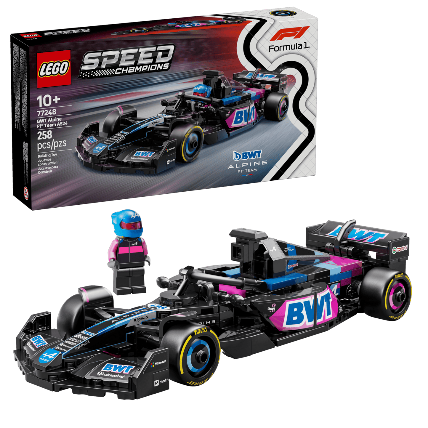 BWT Alpine F1 Team Race Car LEGO Speed Champions