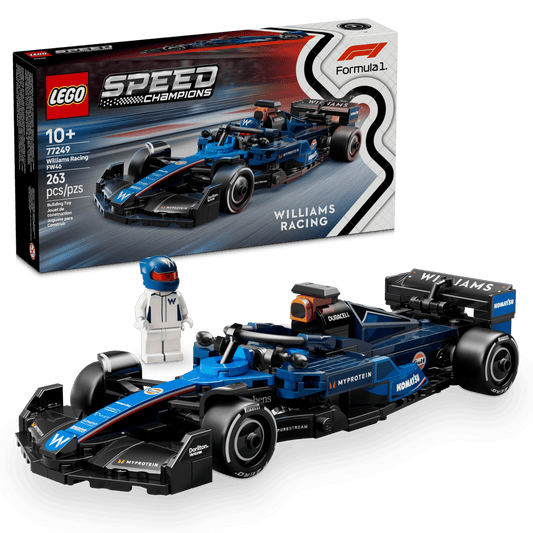 Williams Racing FW46 F1 Race Car LEGO Speed Champions