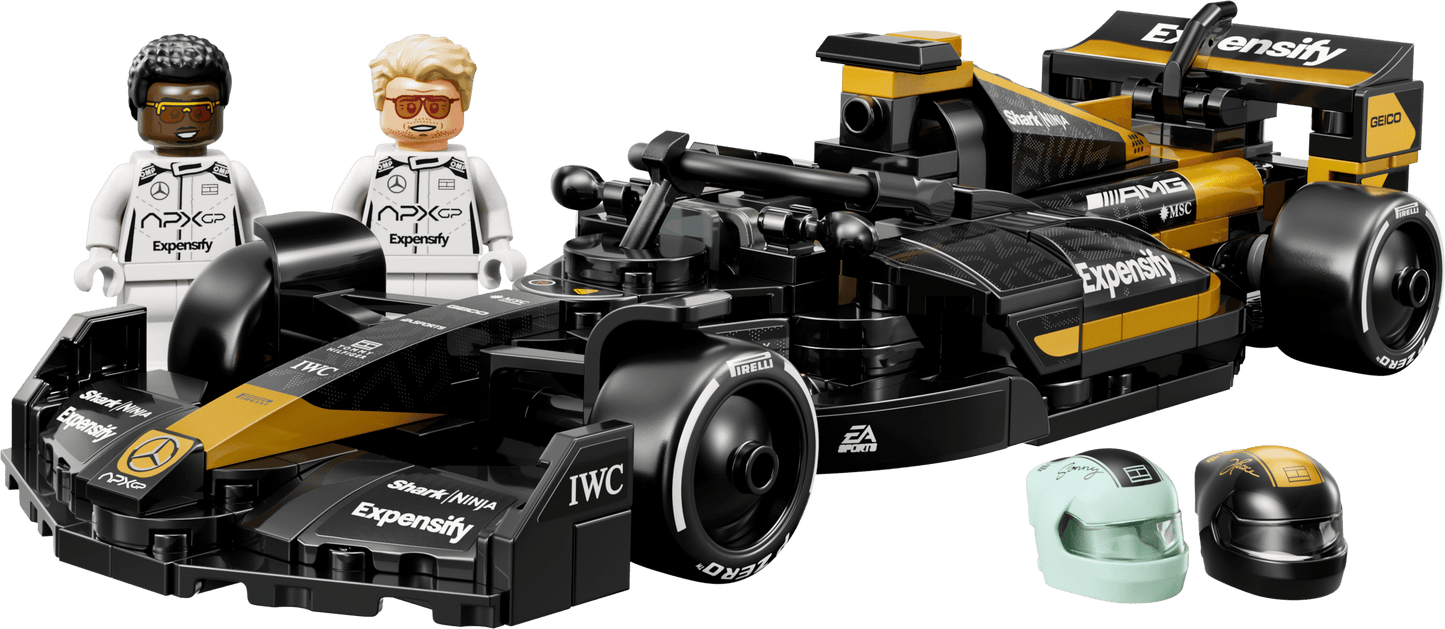APXGP Team Race Car from F1 The Movie LEGO Speed Champions