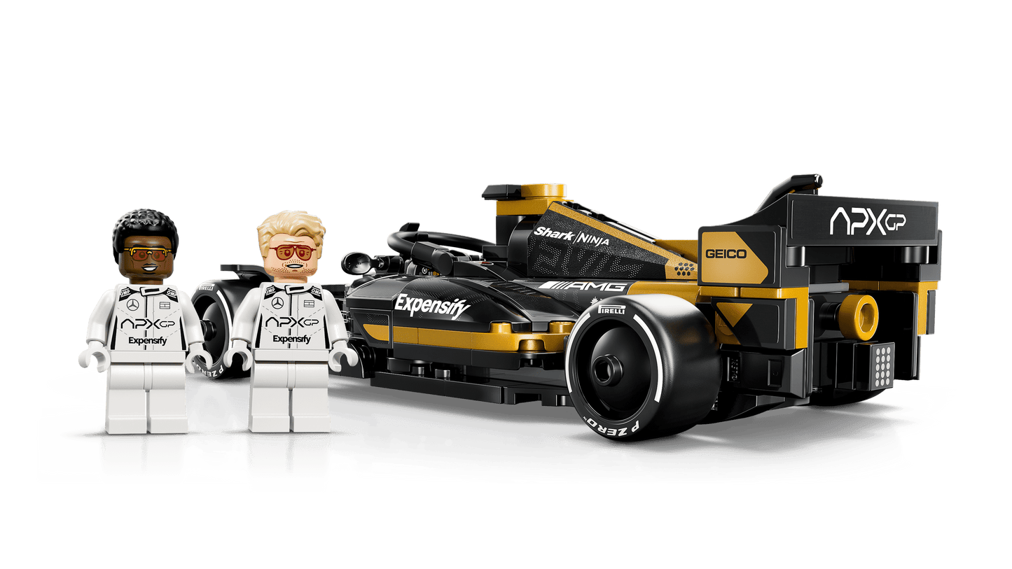 APXGP Team Race Car from F1 The Movie LEGO Speed Champions