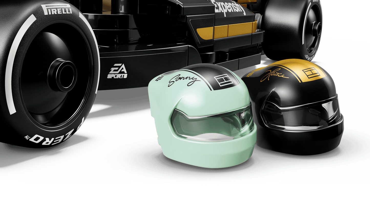 APXGP Team Race Car from F1 The Movie LEGO Speed Champions