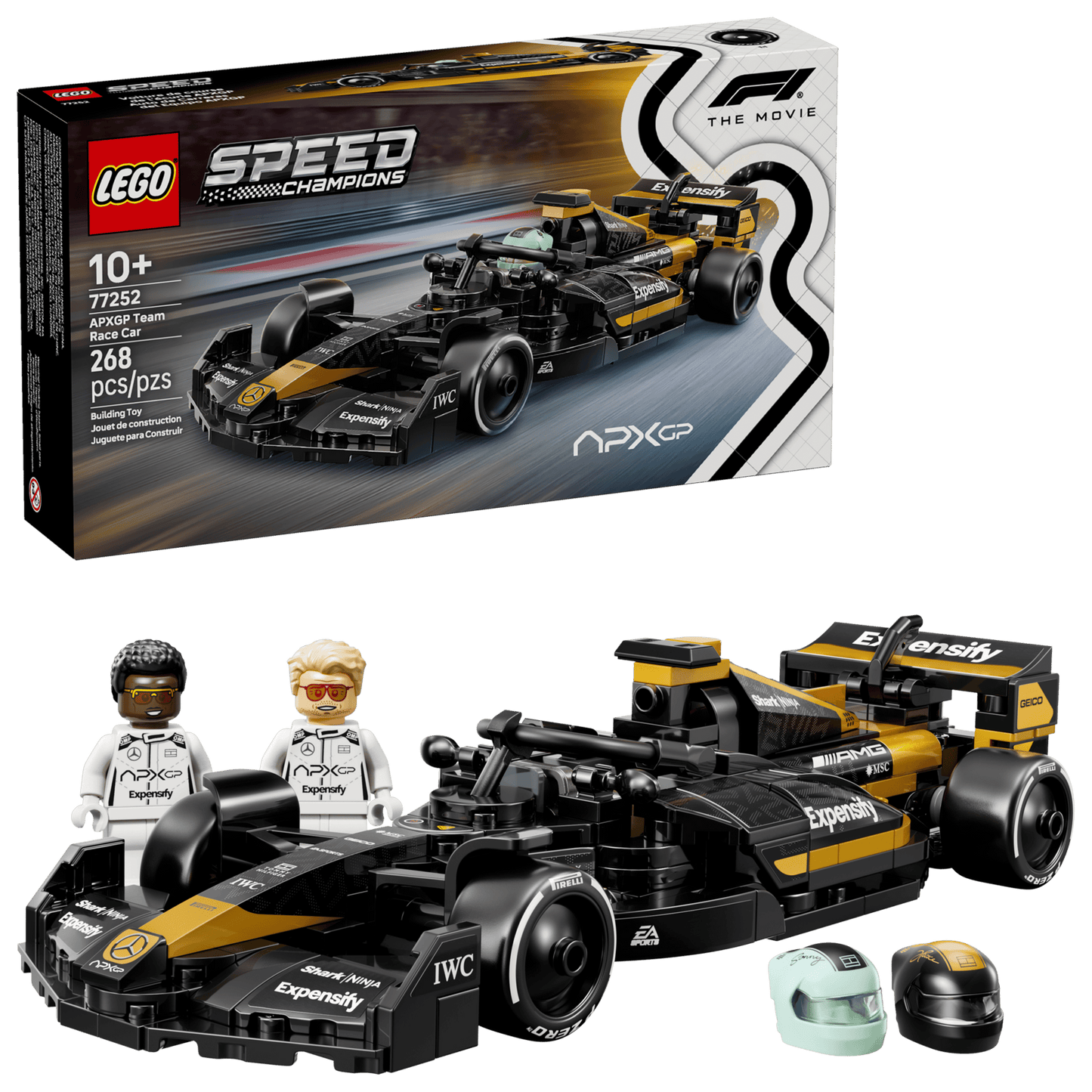 APXGP Team Race Car from F1 The Movie LEGO Speed Champions